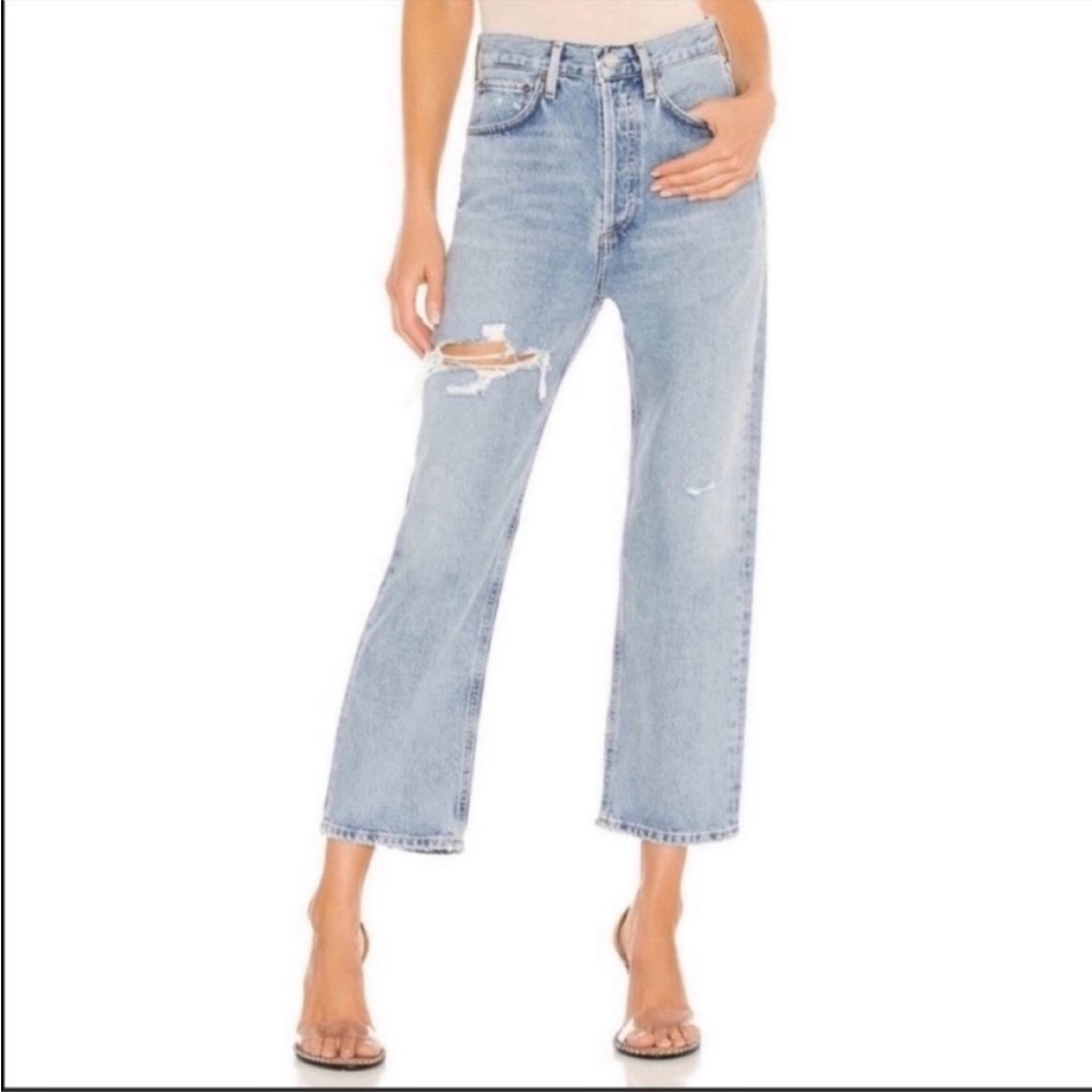 AGOLDE 90s loose distressed Jeans - Picture 2 of 8